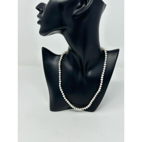 Potato Pearl Necklace with 14KT Clasp - Picture 2 of 11